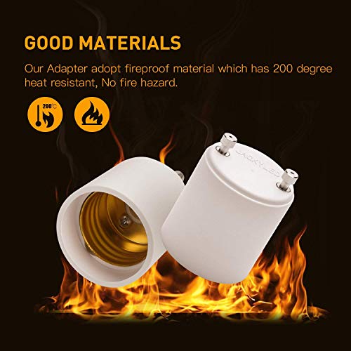 2 JACKYLED+GU24+E26+E27+Adapter