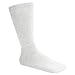 Falari Diabetic Socks Men Unisex Size 13-15 White 12 Pairs(1 Dozen)