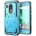 Nexus 5X Case, [Heavy Duty] i-Blason Google Nexus 5X Phone Case Armorbox [Dual Layer] Hybrid Full-Body Protective Case with Front Cover and Builtin Screen Protector/Bumper (Blue)