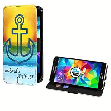 deinPhone Samsung Galaxy A3 (2016) Kunstleder Flip Case Anker Meer