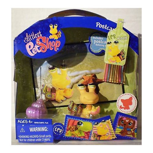 Littlest Pet Shop Series 2 Postcard Pets Hermit Crab