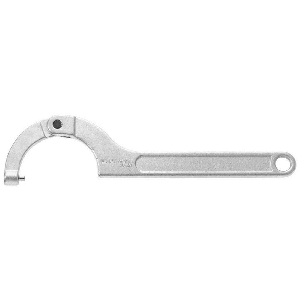 FACOM Hook Wrench with Joint Clamping Range 120-180 mm Length 492 mm, 1 Piece, 126A.180