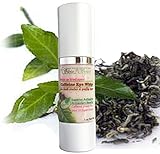 Organic Caffeine Eye Whip - Cream - Best Treatment for Puffy Eyes, Dark Circles, Fine Lines - Natural - Antiaging - Caffeine, Hyaluronic Acid, Cucumber, Green Tea - 1 OZ. - Wake Up Tired Eyes!