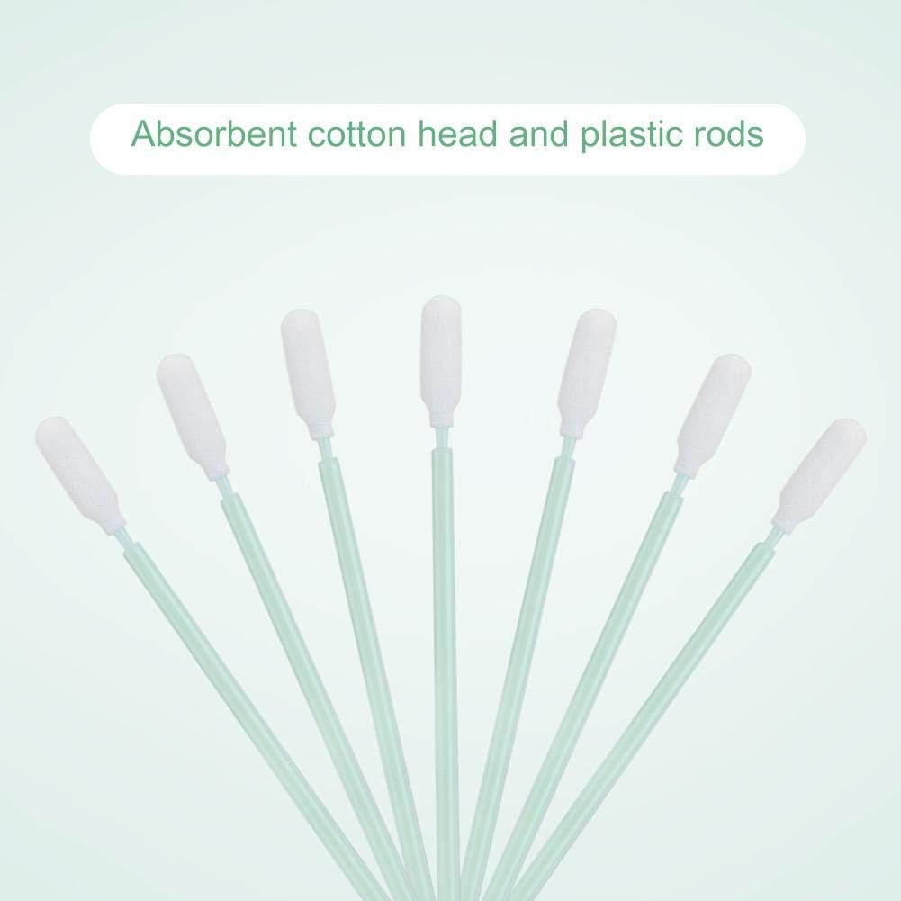 Vbestlife 100pcs Anti-static Foam Cleaning Swabs Round Tip Stick For Printer/Disk/Lens, default - Image 4