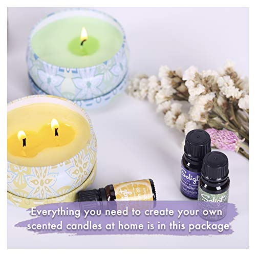 2 Complete+Supplies+Fragrance+Pigment+Candles