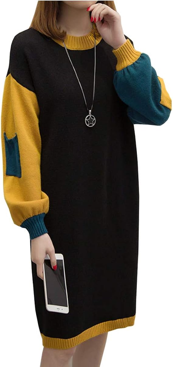 Amazon Co Jp ニットワンピース レディース 秋冬 服 ファッション小物