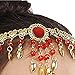 Astage Girls Oriental Belly Dance Sets Costumes All accessories Hotpink M(Fits 6-8 Years)