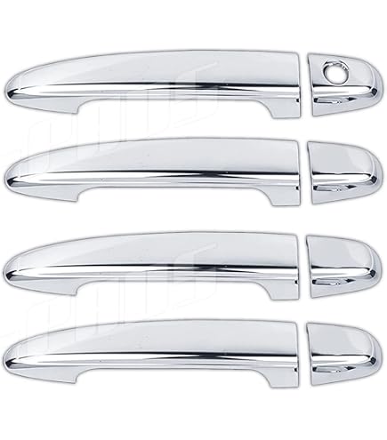 2/4pcs Exterior Black Door Handle Kit Covers For BMW E36 E34
