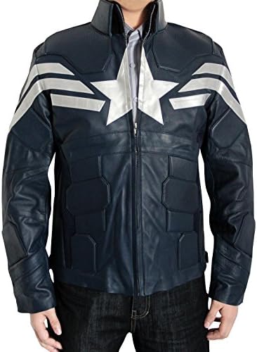 Outfitmakers Men's Captain Star American Leather Jacket