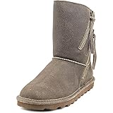 Bearpaw Mimi Women Round Toe Leather Brown Winter Boot