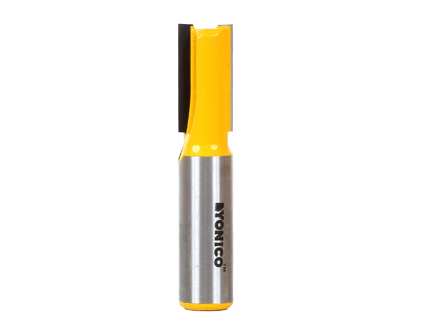 Yonico 14158 - Straight Router Bit, Cutting Diameter: 1/2", Cutting Height: 15/16" - 1/2" Shank — image 1