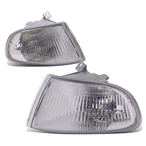 For Honda Civic 2/3-Door EJ1 EJ2 EG3 EH2 EH3 Pair of Corner Light Lamp - Chrome Housing