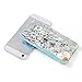 iPhone 5 Case,iPhone 5S Case,iPhone SE Case, Mavis's Diary 3D Handmade Luxury Colorful Bling Crystal Rhinestone Diamond Starfish and Shell Design Hard Cover Clear Case with Soft Clean Cloth (Mermaid)