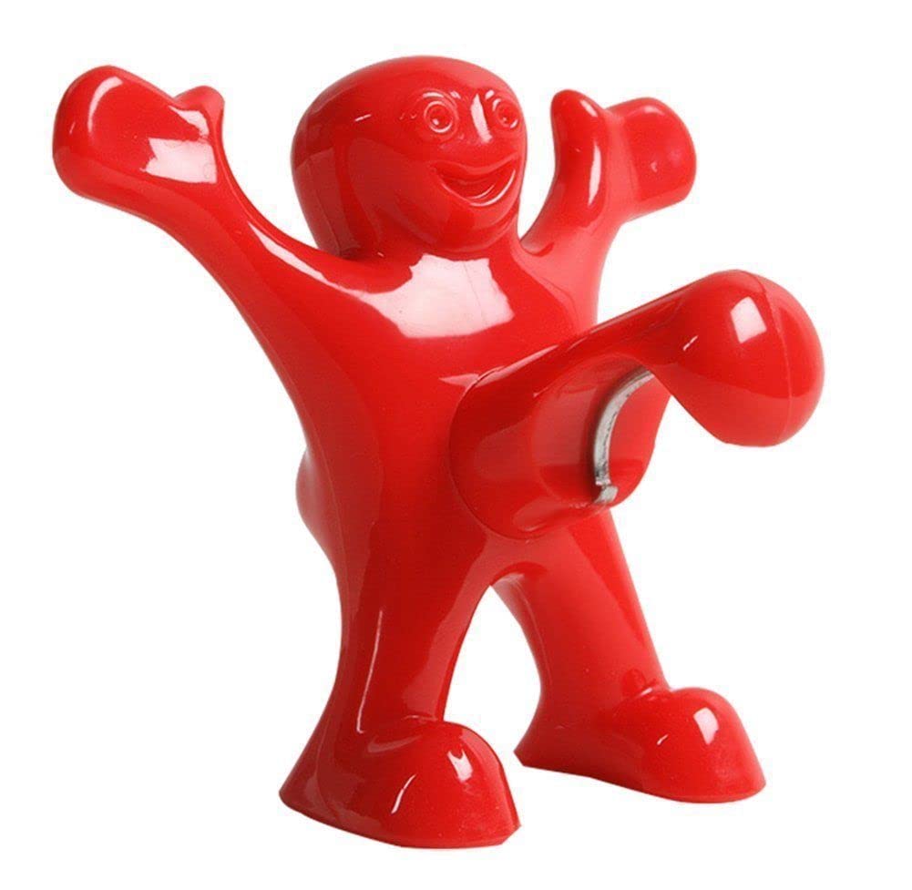 Harrista Creative Novelty Beer Bottle Opener Novelty Funny Red Man Kitchen Gifts Great for Parties