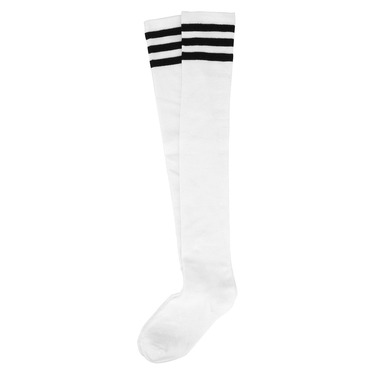 CHIC DIARY Women Girls Spring Stretch Knee High Sock Elastic Thigh Stocking (08-3pairs)