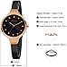 Women's Bracelet Watch, Ladies Watches - Simple Analog Mesh Steel Band Luxury Wrist Watch, Black Gold