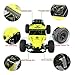 Fistone RC Car 2.4G High Speed Racing Cars 1:16 Iron Radio Control Monster Truck Rock Off-Road Vehicle Buggy Hobby Electronic Game Toys Model (Yellow)