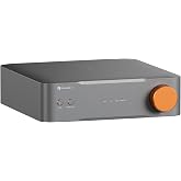 Fosi Audio S3 HiFi Music Streamer DAC Preamp, AK4493SEQ DAC Wi-Fi 6 Bluetooth 5.3, Digital Transport with XLR Balanced/Optical/Sub Out/HDMI eARC, AirPlay 2 Spotify Connect Tidal, 10-Band EQ