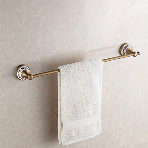 Lnxd Toalleros Toallero único de latón color bronce antiguo ...
