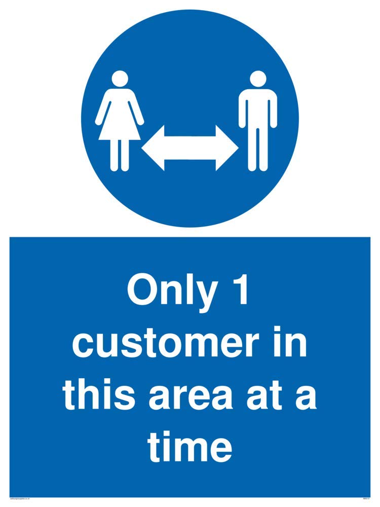 Only 1 customer in this area at a time