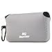 MegaGear Fujifilm X100F, X100T, X100S Ultra Light Neoprene Camera Case, with Carabiner - Gray - MG1095
