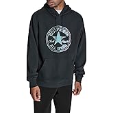 Converse Mens Distorted Chuck Patch Drawstring Hoodie