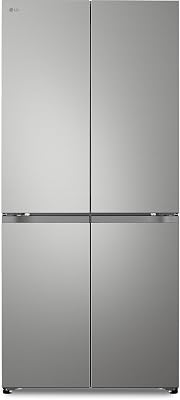 GMBS30SEPY - Frigorífico American Combi, Internal LED Display, Wi-Fi ThinQ, Clasificación E, 580 L, Inox Antihuellas