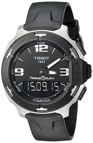 Tissot Men's T0814201705701 T-Race-Digital Swiss Stainless Steel Watch