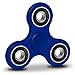 ApexPower EDC Tri Fidget Spinner Spinning 3mins+ Finger Stress Reducer Toy for Boring, Anxiety, Focusing (black+red) (blue)