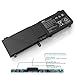 HWG C41-N550 Battery (15V 4000mAh) Compatible with N550 N550JA N550JV N550J N550X47JV N550X47JV-SL N550JK Q550L Q550LF, Fits P/N C41-N550