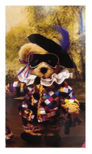 Fuzzy VanderBear Bal Masque Collection 12" Dressed Bear #4222