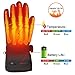 Autocastle 7.4V Rechargeable Battery Heated Gloves for Women Men - Washable Electric Hand Warmers for Climbing, Hunting, Cycling, Biking - Winter Warm Touchscreen Gloves