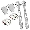2-Pcs-Scraper-Foot-File-Pedicure-Callus-ShaverFoot-Hand-Care-Skin-Remover-File-for-Women-and-Men 2 Pcs Scraper Foot File Pedicure Callus Shaver,Foot Hand Care Skin Remover File for Women and Men