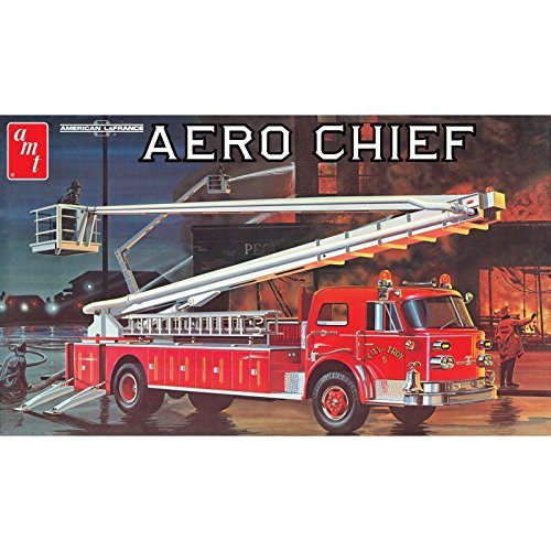 AMT AMT980/06 1/25 American LaFrance Aero Chief Fire Truck Plastic Model Kit by AMT