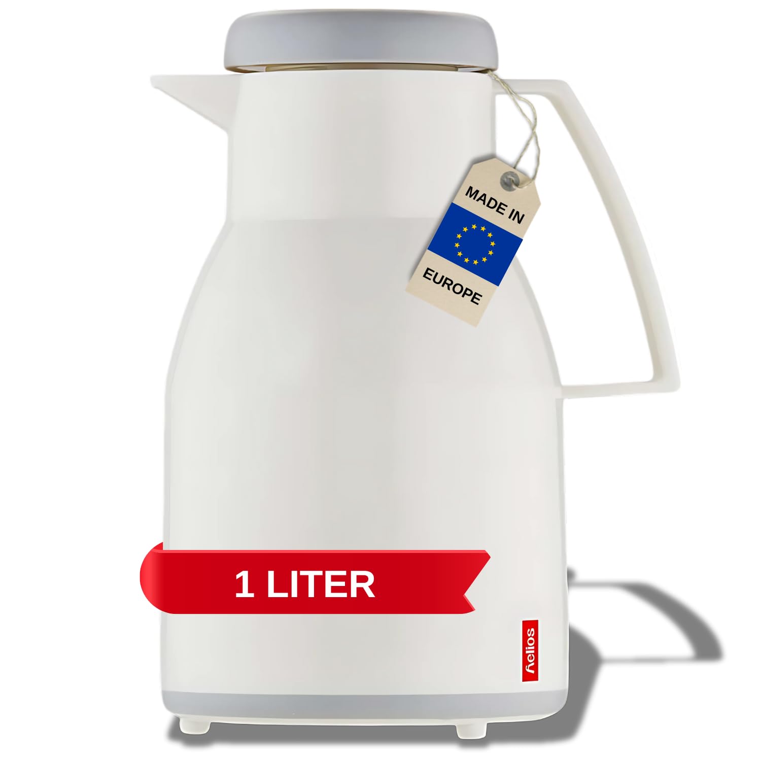 Helios Wash Vacuum Jug White 1 Litre