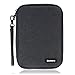Damero USB Flash Drive Bag for SD Cards, Memory Cards/Waterproof External Hard Drive Case (Large, Black)