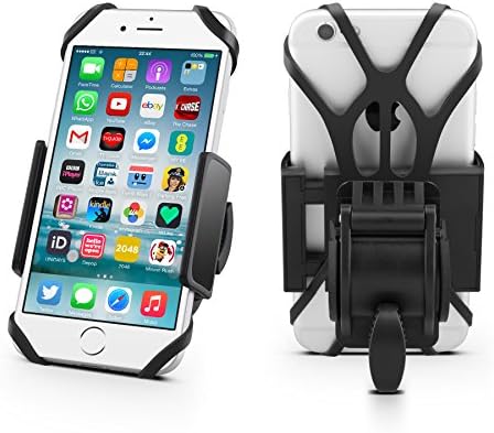 Bike Mount,iForaa Universal Bicycle Motorcycle Handlebar Roll Ball Mount Adjustable Cell Phone Holder Cradle for iPhone 6 6S Plus 5S 5C 4S, Samsung Galaxy S5 S4 S3 Edge Note 2 3 4,Nexus 5,HTC,LG,GPS