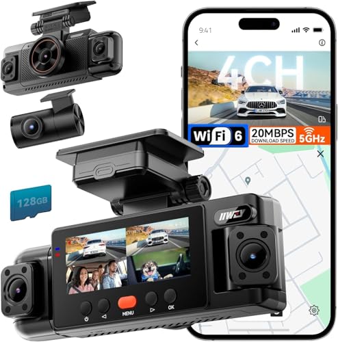 IIWEY N6 360° Dash Cam 4 Channel