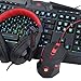 Professional PC Gaming Accessories and VR Bundle Including Redragon Headset, Backlit Ergonomic Keyboard, Backlit 6 Button Mouse, Waterproof Mousepad, HTC Vive Pro VR System, and 1 Year Warrantythumb 1