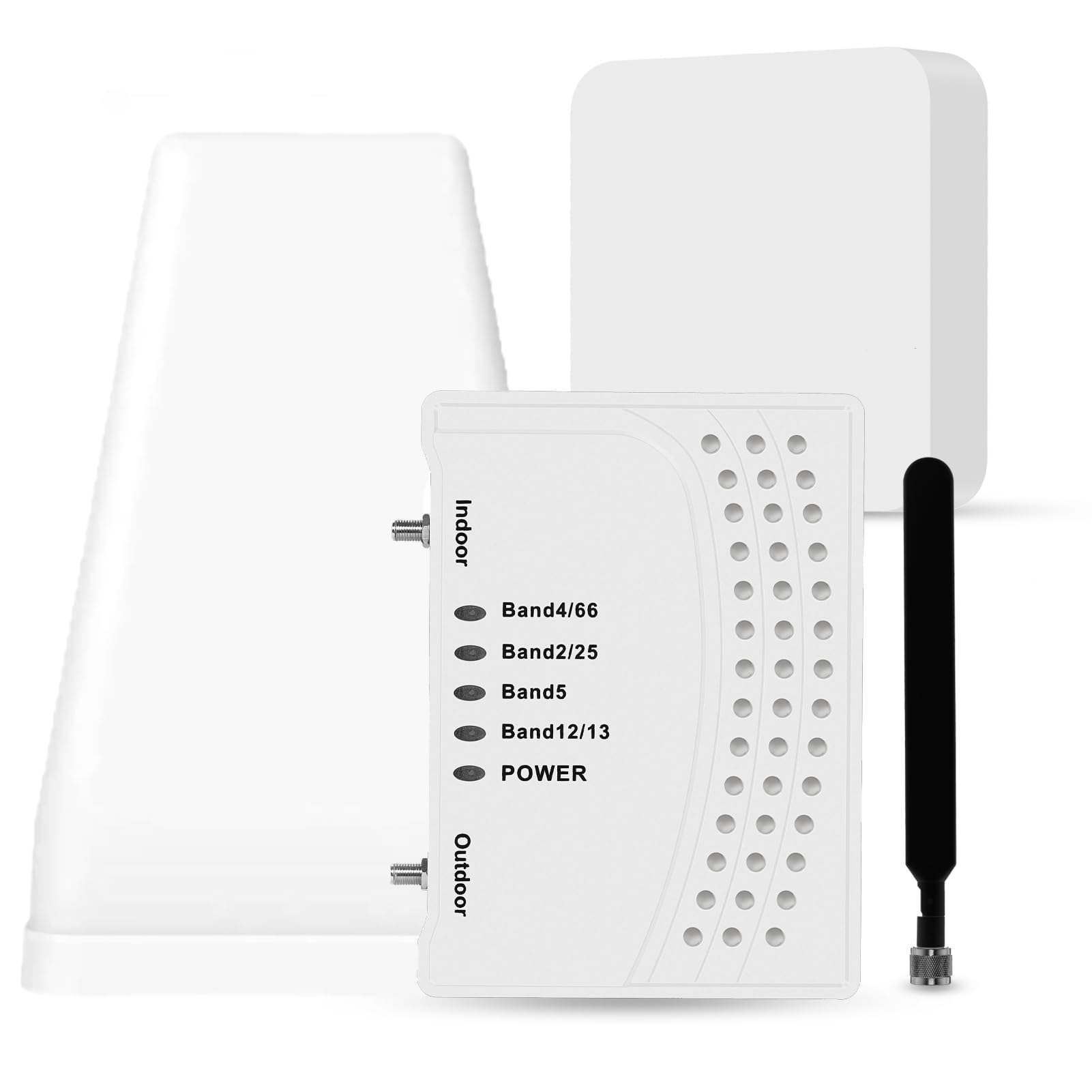 Photo 1 of Cell Phone Booster for Home & Multi-Room, Cell Phone Signal Booster with 2 Indoor Antennas for Band 66/2/4/5/12/17/13/25,Up to 6000 Sq.Ft,Boost 4G 5G LTE Data for All U.S. Carriers, FCC Approved
