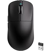 MIKIBY R1 SE+ Gaming Mouse, 18000 DPI, High-Precision PAW3395SE Sensor,55g Lightweight,Three Connection Modes Wireless Mouse,