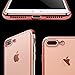 iPhone 7/8 Plus Case,Hallsen [Electroplating TPU] Ultra-Slim Transparent Crystal Clear Anti-Scratch Flexible Soft TPU Case Cover for Apple iPhone 7 Plus/iPhone 8 Plus 5.5inch - Rose Gold