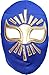 Deportes Martinez Lucha Libre Mexican Wrestling Pro-Fit Lycra Luchador Mask Adult Size (Mistico Blue Golden)