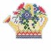 Floral Watering Can Beaded Counted Cross Stitch Kit Mill Hill 2015 Spring Bouquet MH185106