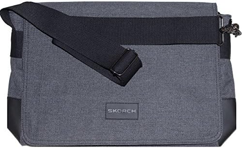 Messenger Bags Satchel 15 Inch Laptop With Plenty of Room 3 Internal Compartments One with Secure Zip Great Looking Gift for Men or Women Superb Quality Comes with Skorch Returns Promise SKORCH