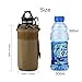 TEGOOL Water Bottle Sleeve Bag Bottle Holder Tactical Water Bottle Pouch Not Oversize (Brown)