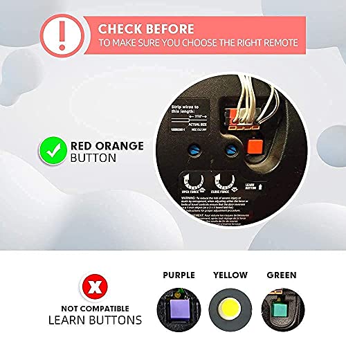 Garage Door Remote Replacement 390MHz for Liftmaster 971LM Craftsman