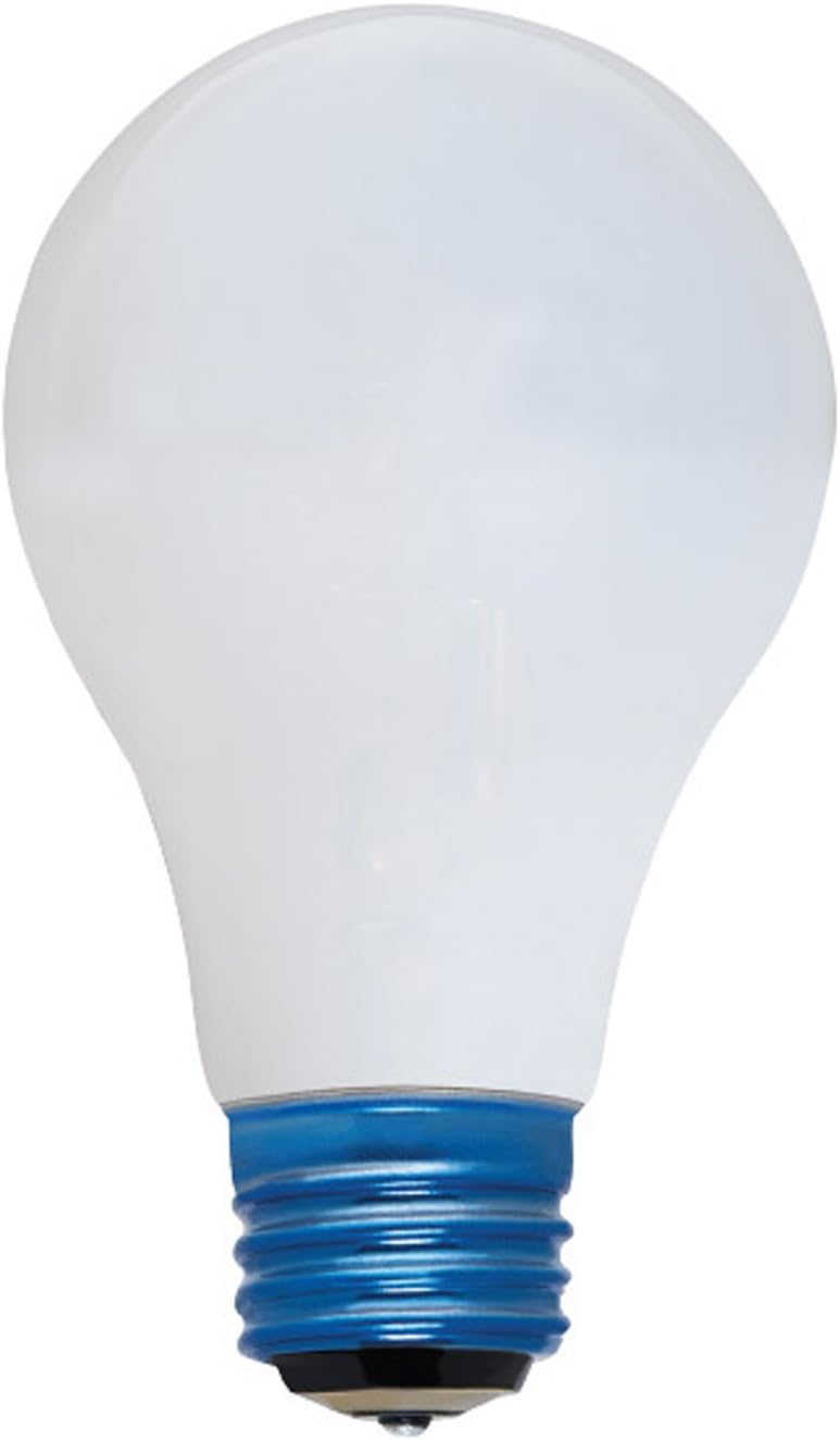 Smart Electric 504 100-Watt Smart Safety A-19 Shatter-Resistant Light Bulb, 100W