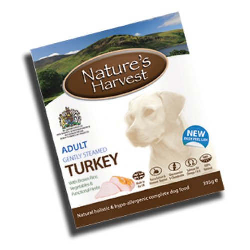 Natures Harvest Complete Wet Dog Food Turkey, 10 x 395 g Amazon.co.uk