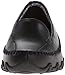 Skechers Women's Bikers-Cruising Slip-On Loafer,Black Leather,6.5 M US
